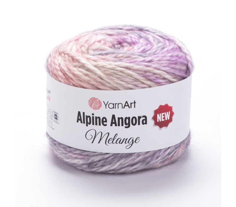 Пряжа YarnArt Alpine Angora Melange New 6413