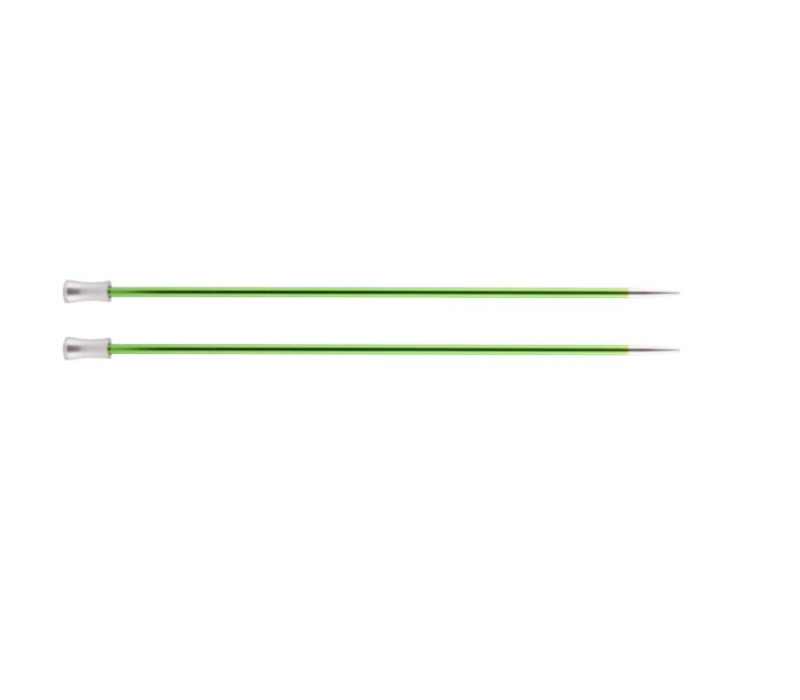 Спиці прямі 3,5мм 35см Zing KnitPro 47297 Спиці прямі 3,5мм 35см Zing KnitPro 47297