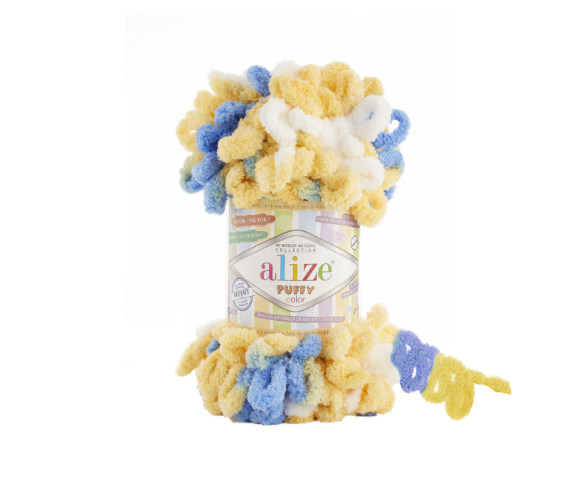 Пряжа Alize Puffy Color 6069 Пряжа Alize Puffy Color 6069