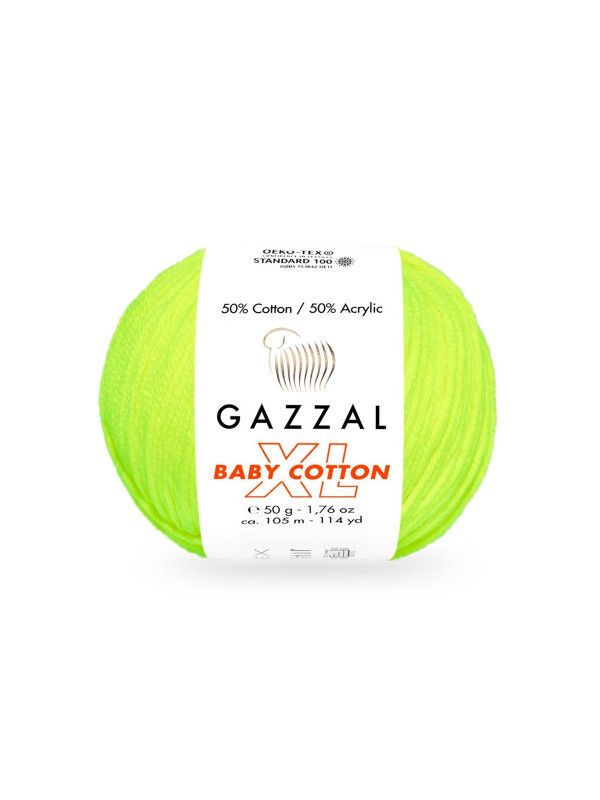 Пряжа Gazzal BabyCotton XL 3462