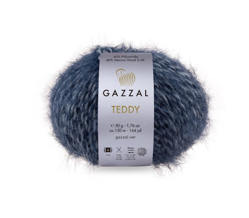 Пряжа Gazzal Teddy 6536