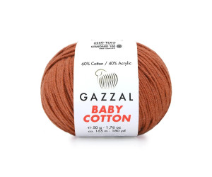 Пряжа Gazzal BabyCotton 3454