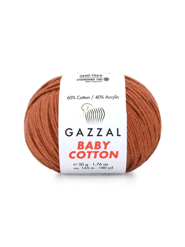 Пряжа Gazzal BabyCotton 3454