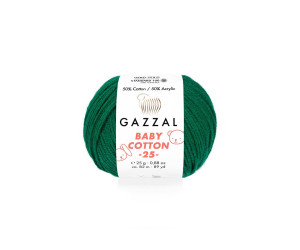 Пряжа Gazzal BabyCotton 25 цвет 3467
