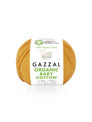 Пряжа Gazzal Organic Baby Cotton 418