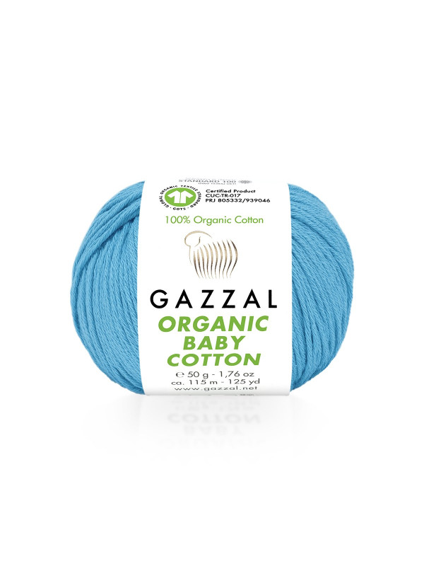 Пряжа Gazzal Organic Baby Cotton 424