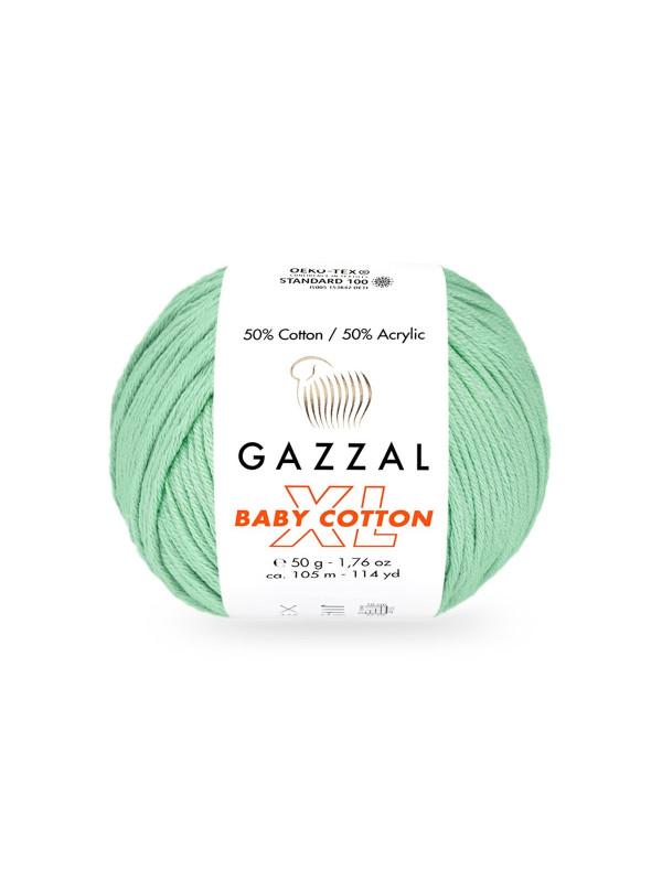 Пряжа Gazzal BabyCotton XL 3425