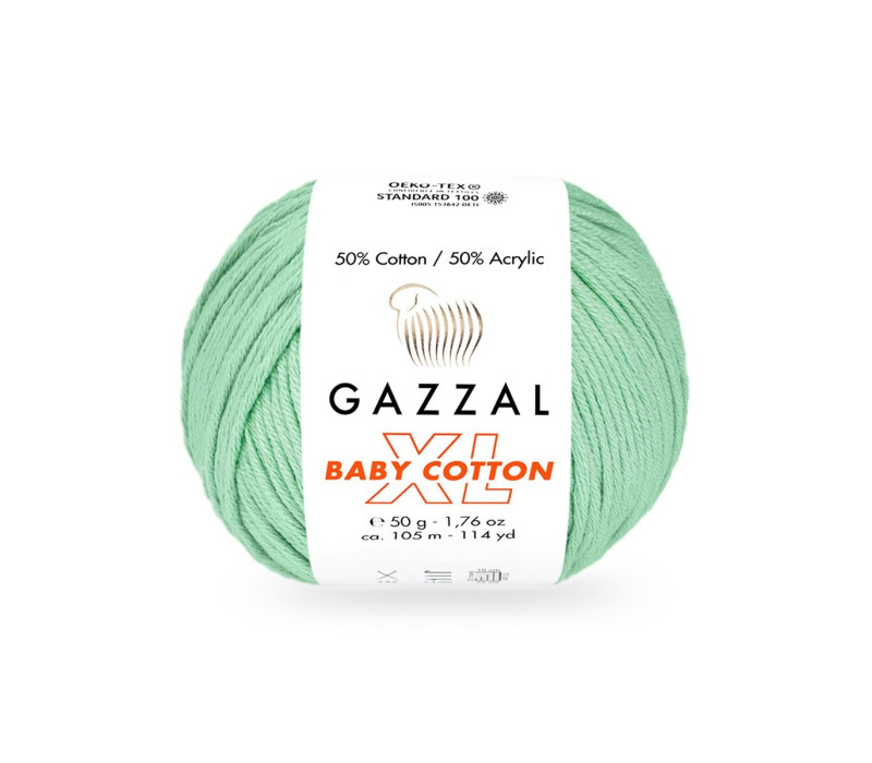 Пряжа Gazzal BabyCotton XL 3425