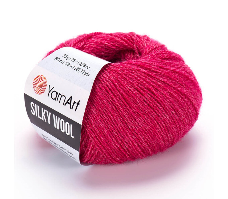 Пряжа YarnArt Silky Wool 333