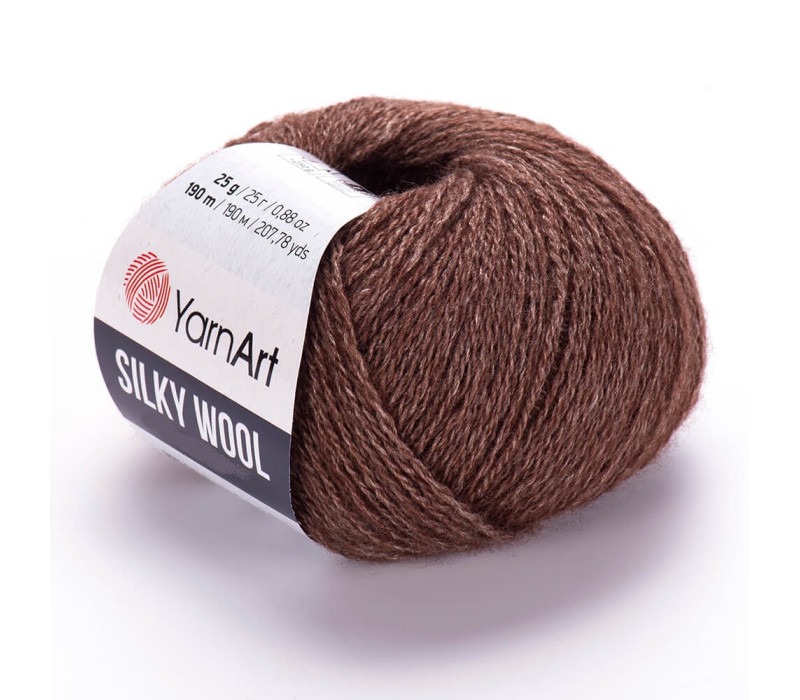 Пряжа YarnArt Silky Wool 336