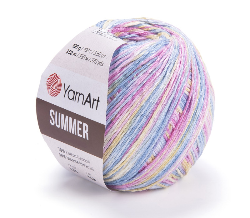 Пряжа YarnArt Summer 124 Пряжа YarnArt Summer 124