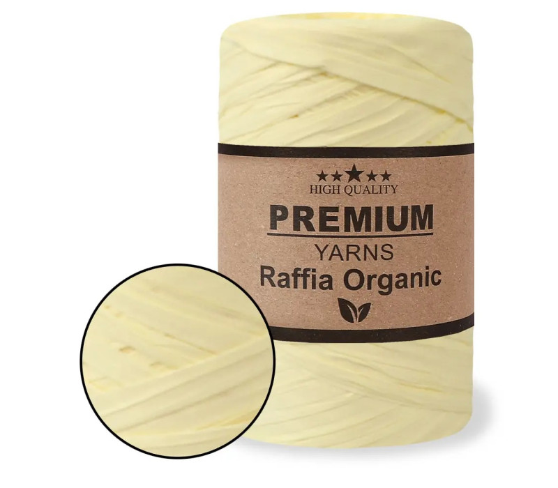 Пряжа Premium Yarns Raffia Organic 024 Пряжа Premium Yarns Raffia Organic 024