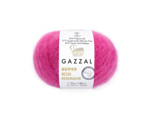 Пряжа Gazzal Super Kid Mohair 64421