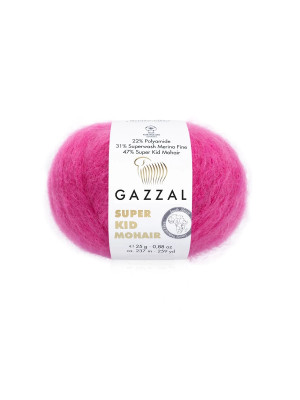 Пряжа Gazzal Super Kid Mohair 64421