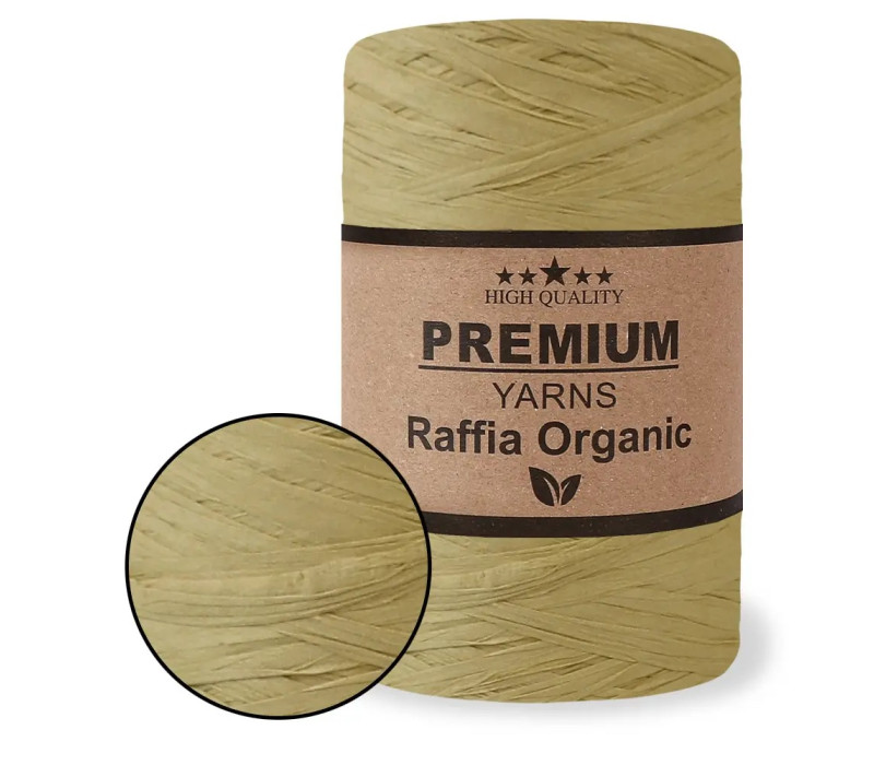 Пряжа Premium Yarns Raffia Organic 020