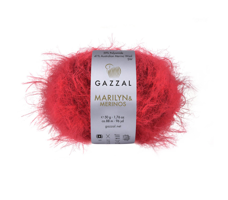 Пряжа Gazzal Marilyn&Merinos 8265 Пряжа Gazzal Marilyn&Merinos 8265