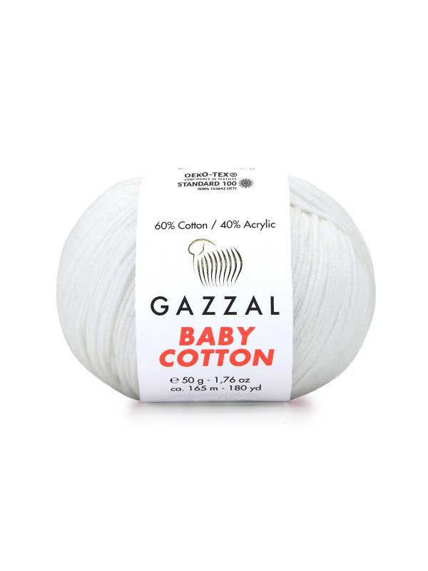 Пряжа Gazzal BabyCotton 3410