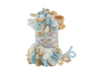Пряжа Alize Puffy Color 6530