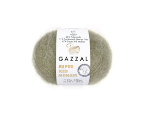 Пряжа Gazzal Super Kid Mohair 64407