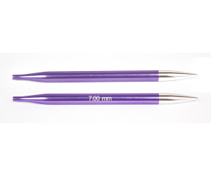 Спицы съемные короткие 7мм Zing KnitPro 47531