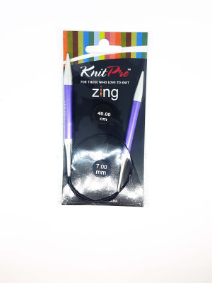 Спиці кругові 7мм 60см Zing KnitPro 47105