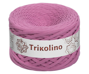 Пряжа трикотажная 7-9 мм "Trikolino" 100м. Пыльная Роза