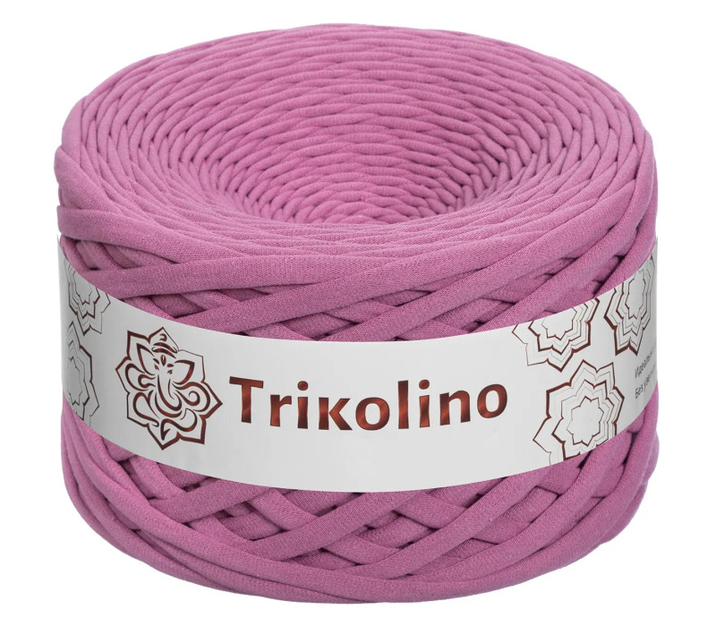 Пряжа трикотажная 7-9 мм "Trikolino" 100м. Пыльная Роза Пряжа трикотажная 7-9 мм "Trikolino" 100м. Пыльная Роза