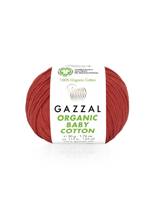 Пряжа Gazzal Organic Baby Cotton 432