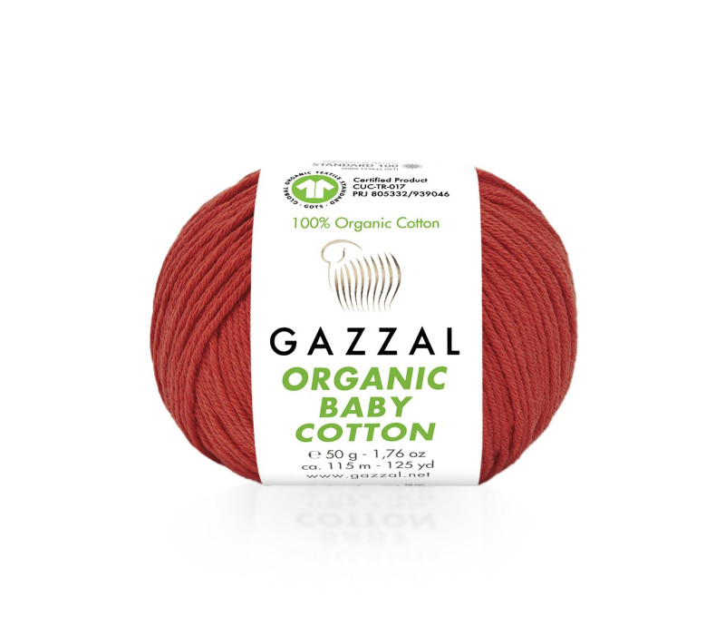 Пряжа Gazzal Organic Baby Cotton 432 Пряжа Gazzal Organic Baby Cotton 432