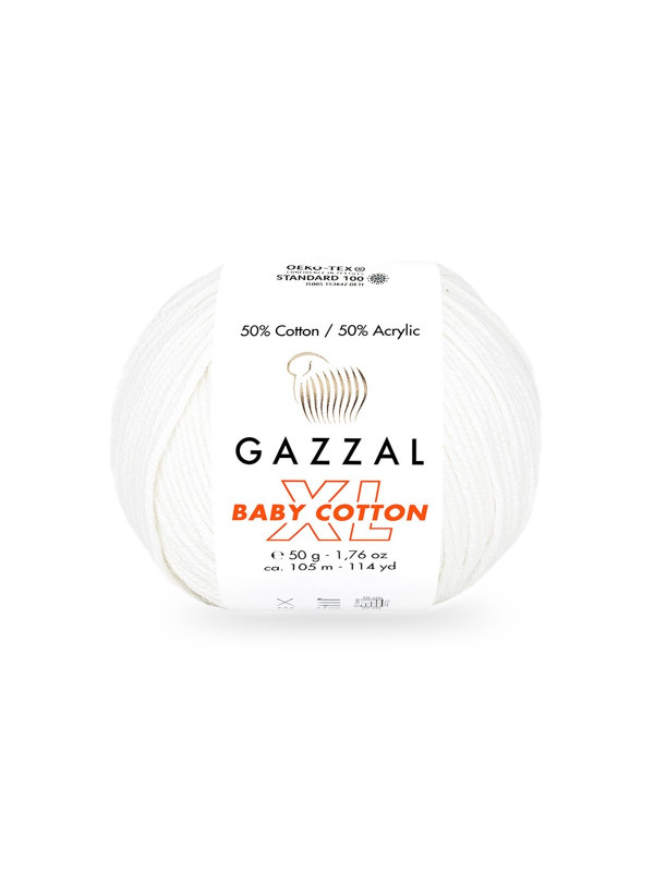 Пряжа Gazzal BabyCotton XL 3410