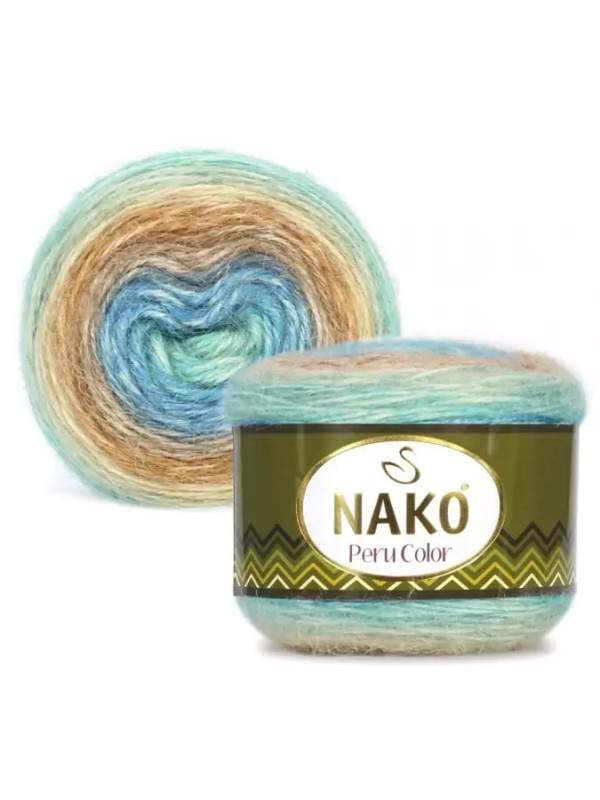 Пряжа Nako Peru Color 32416