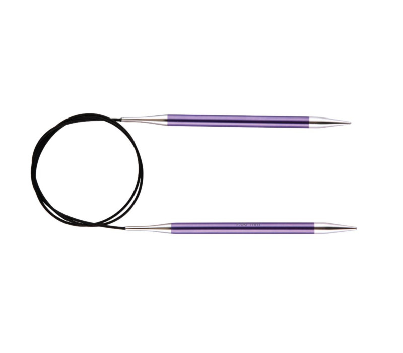 Спиці кругові 3,75мм 150см Zing KnitPro 47208 Спиці кругові 3,75мм 150см Zing KnitPro 47208