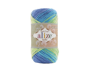 Пряжа Alize Bella Batik 100 4146