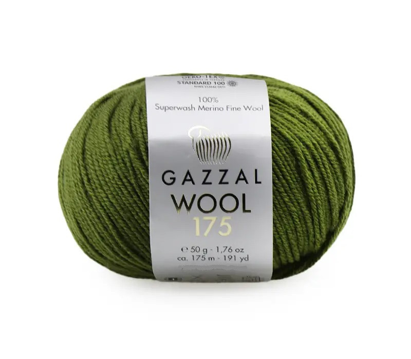 Пряжа Gazzal Wool 175 317