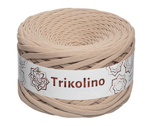 Пряжа трикотажная 7-9 мм "Trikolino" 100м. Кофе с молоком