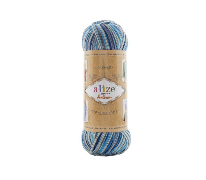 Пряжа Alize Superwash ARTISAN 9016 Пряжа Alize Superwash ARTISAN 9016