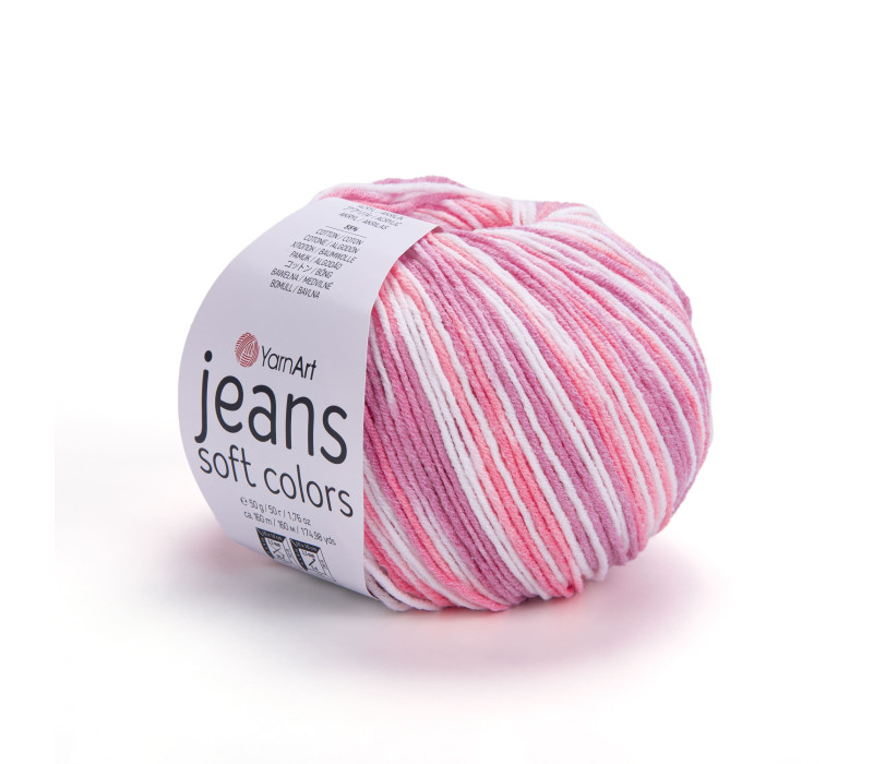 Пряжа YarnArt Jeans Soft Color 6206 Пряжа YarnArt Jeans Soft Color 6206