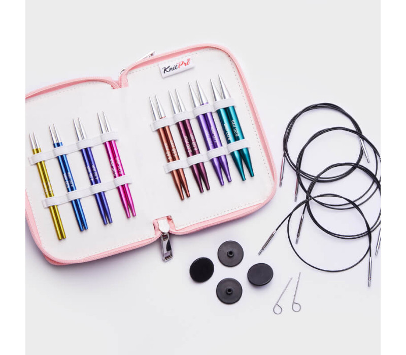 Набір укорочених знімних спиць для в'язання KnitPro 47425