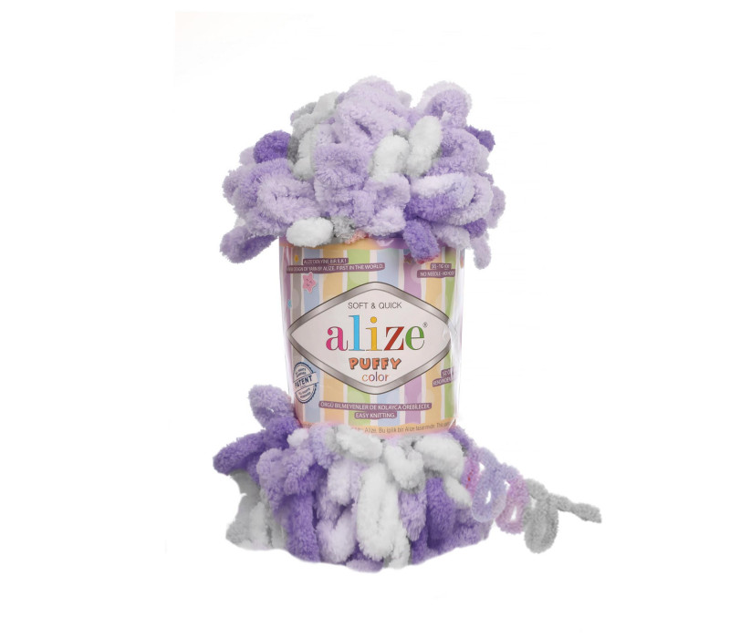 Пряжа Alize Puffy Color 6372