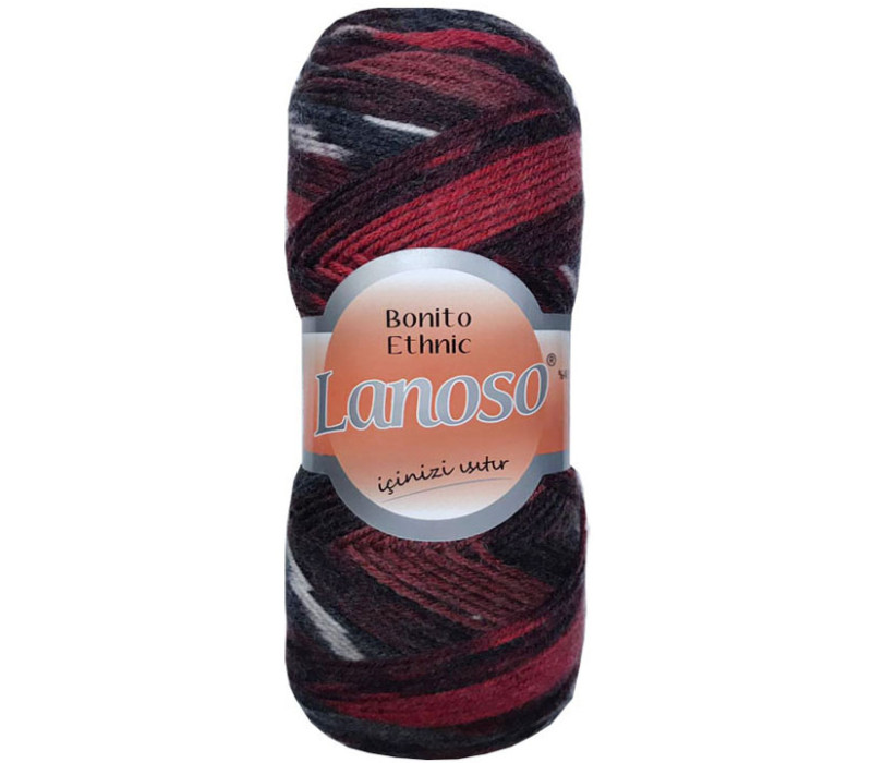 Пряжа Lanoso Bonito Ethnic 1214