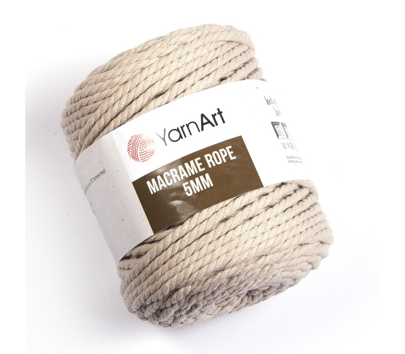 Пряжа YarnArt Macrame Rope 5mm 753