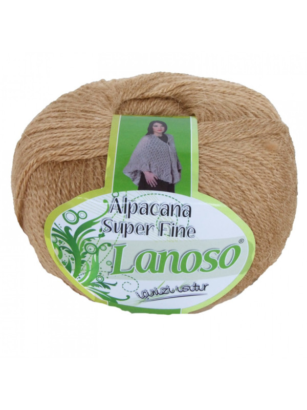 Пряжа Lanoso Alpacana Super Fine 905