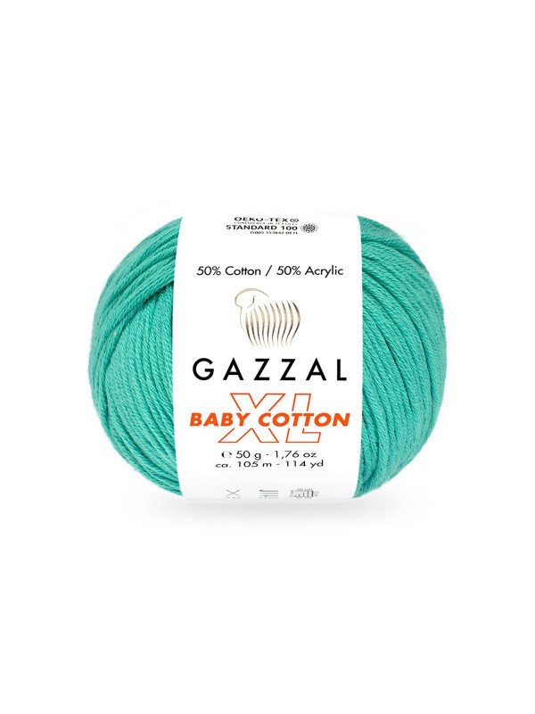 Пряжа Gazzal BabyCotton XL 3426