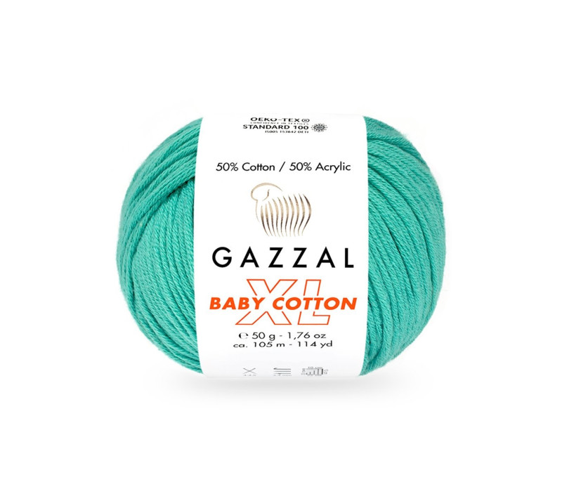 Пряжа Gazzal BabyCotton XL 3426