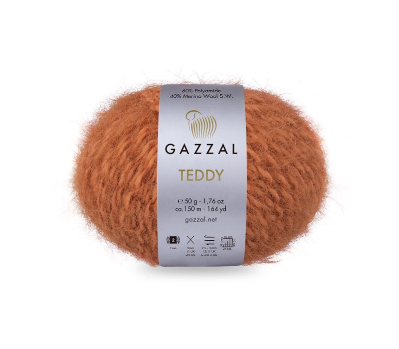 Пряжа Gazzal Teddy 6546 Пряжа Gazzal Teddy 6546