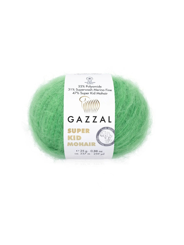 Пряжа Gazzal Super Kid Mohair 64427