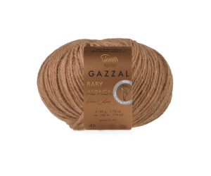 Пряжа Gazzal Baby Alpaca Pure Colors 6459