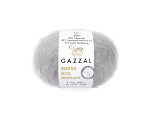 Пряжа Gazzal Super Kid Mohair 64435
