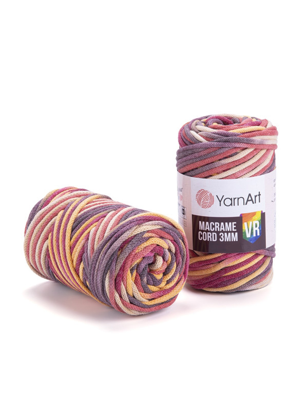 Пряжа YarnArt Macrame Cord 3mm VR 923