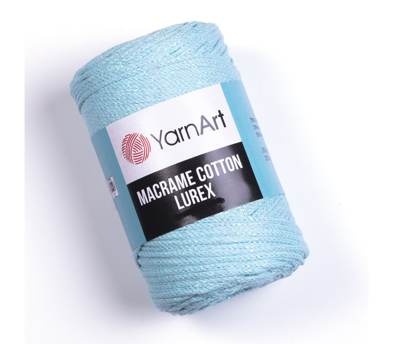 Пряжа YarnArt Macrame Cotton lurex 738